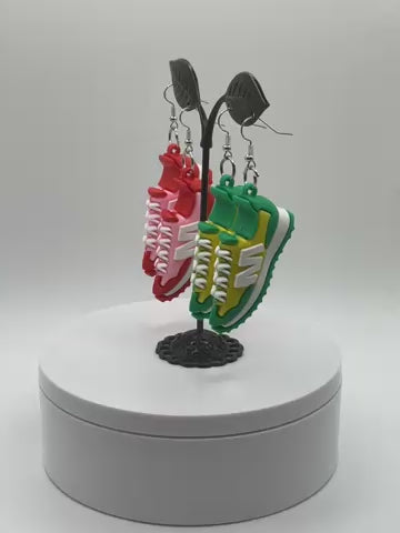 3D Sneaker Earrings