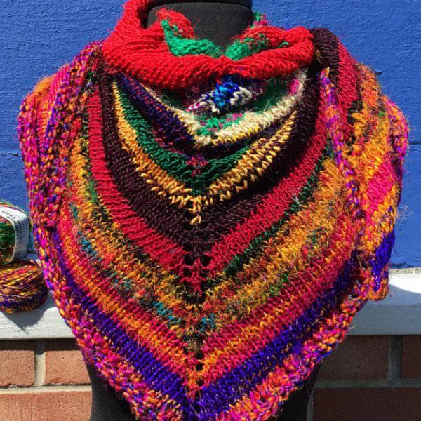Recycled Silk Yarn 