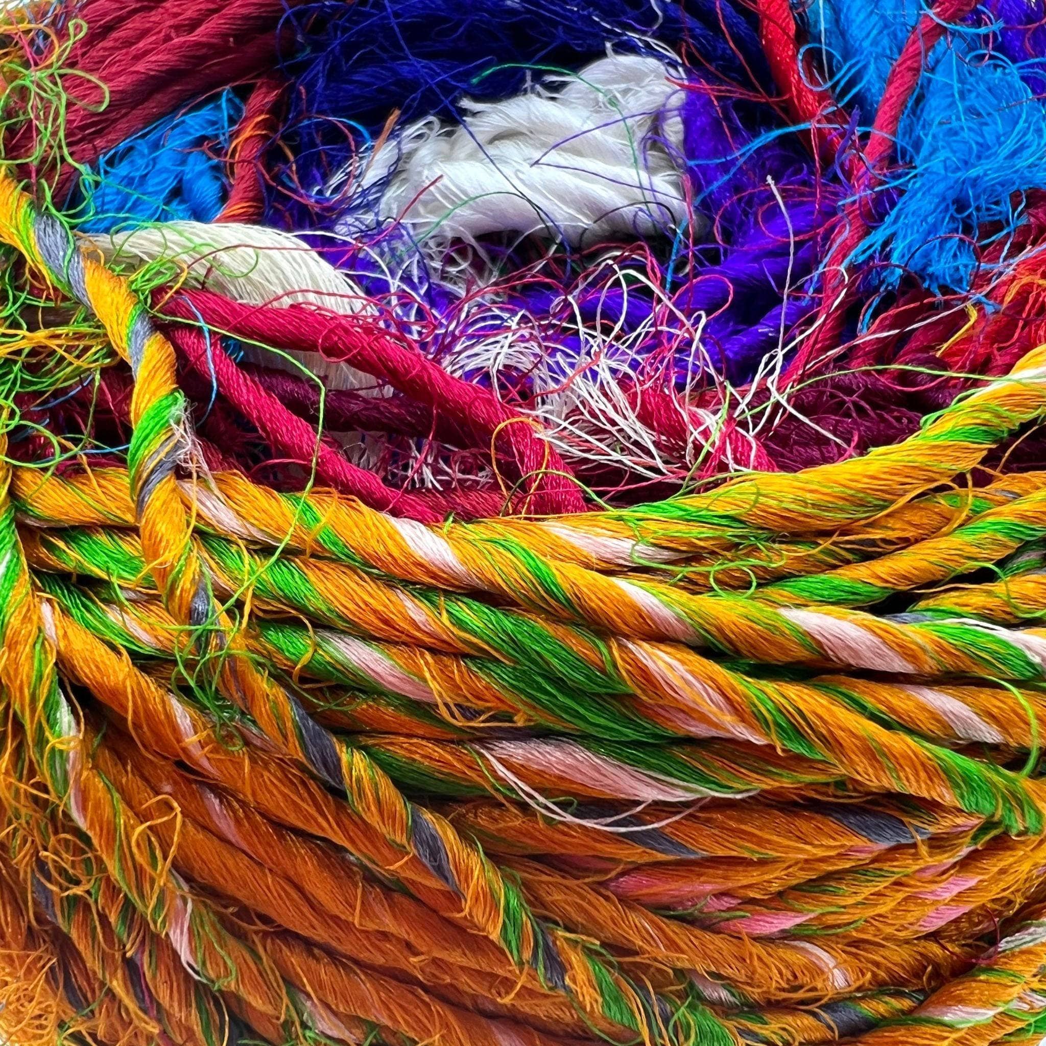 Recycled Silk Yarn 