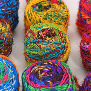 Recycled Silk Yarn 