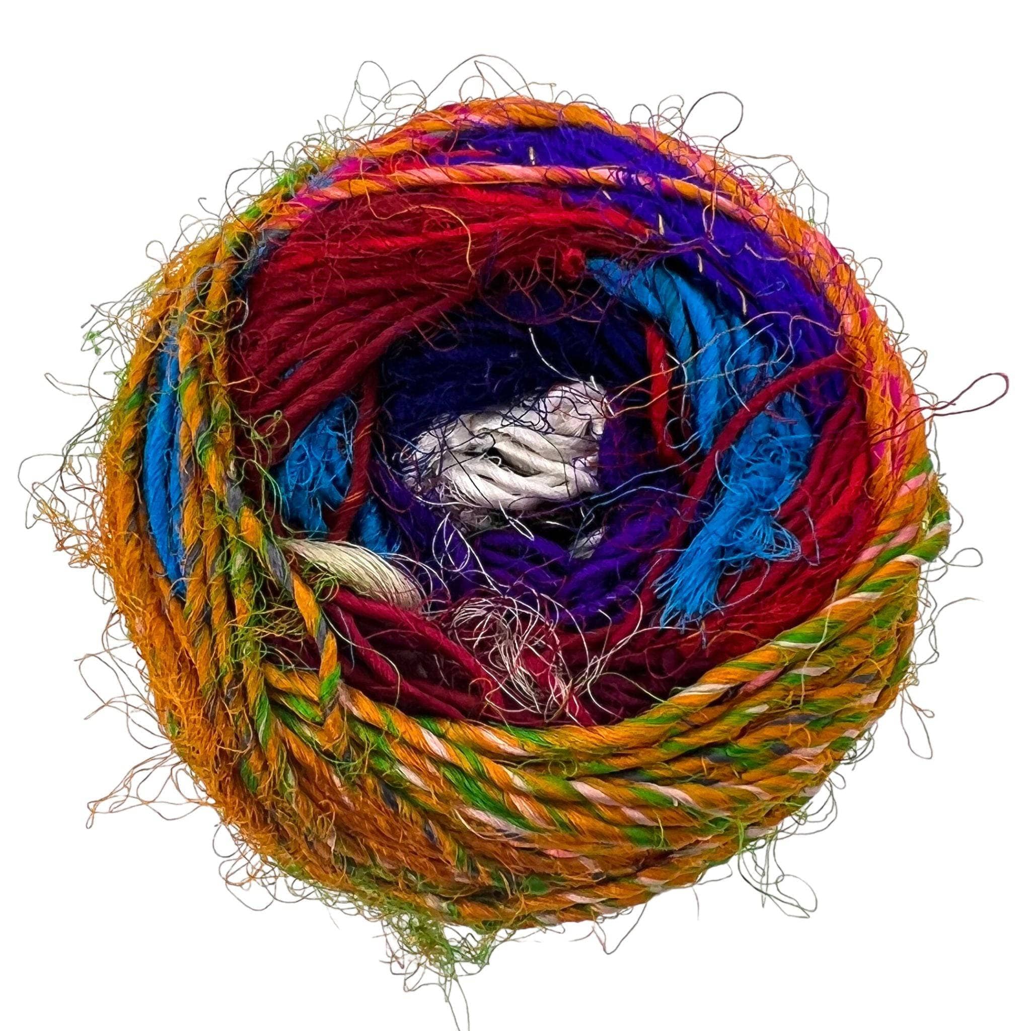 Recycled Silk Yarn 