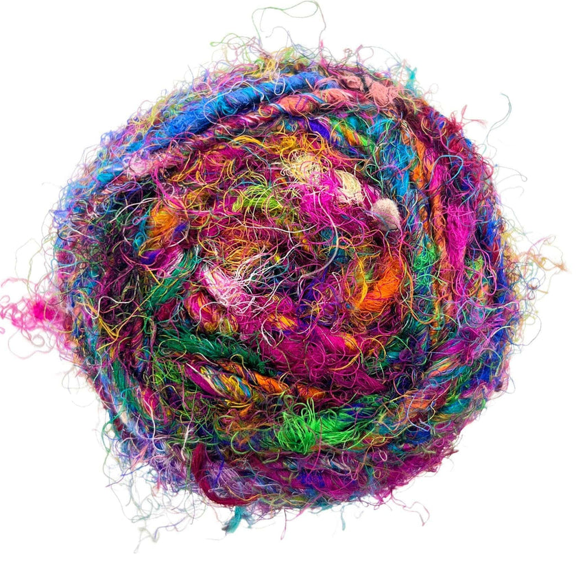 Recycled Silk Yarn Worsted Weight 