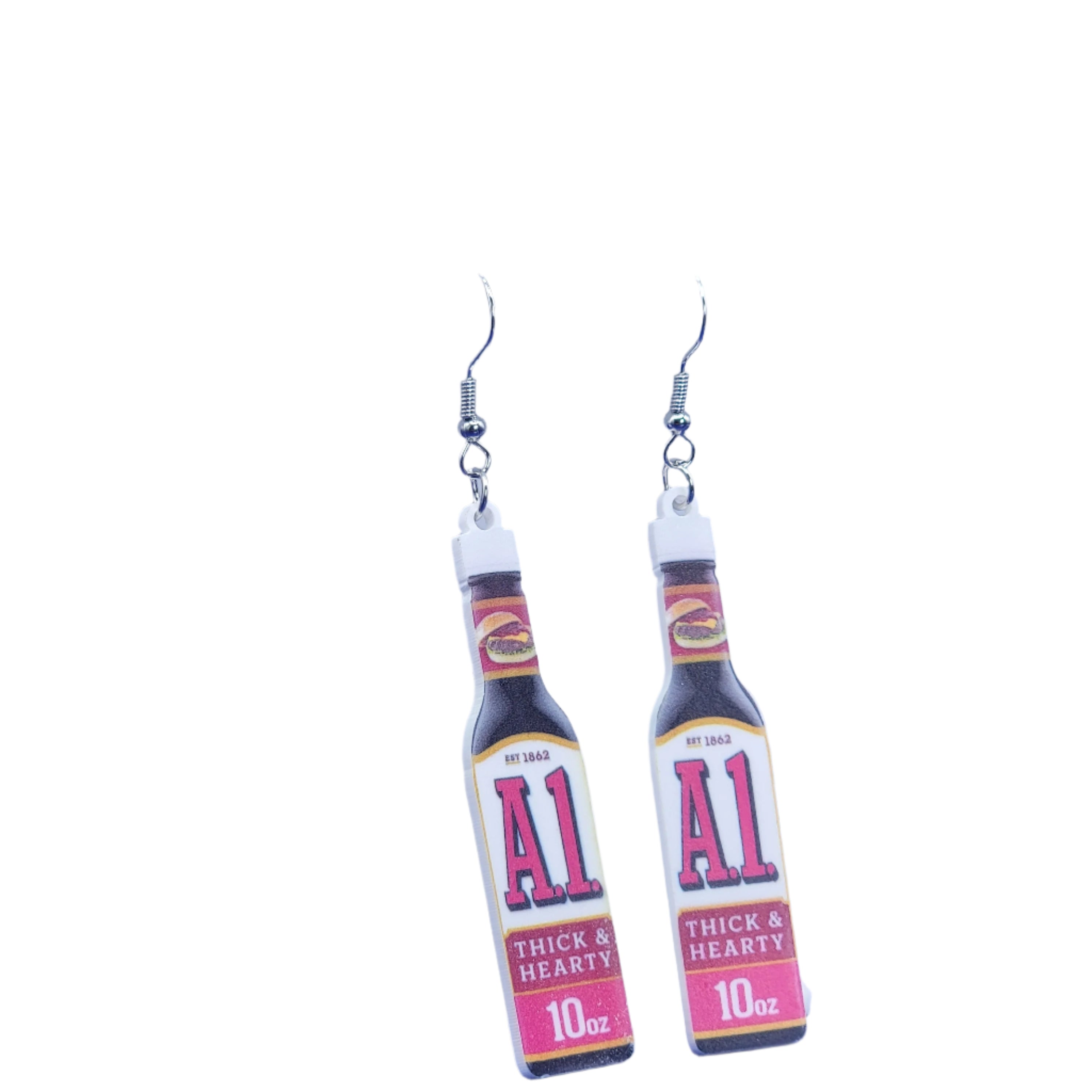 A1 Steak Sauce Earrings