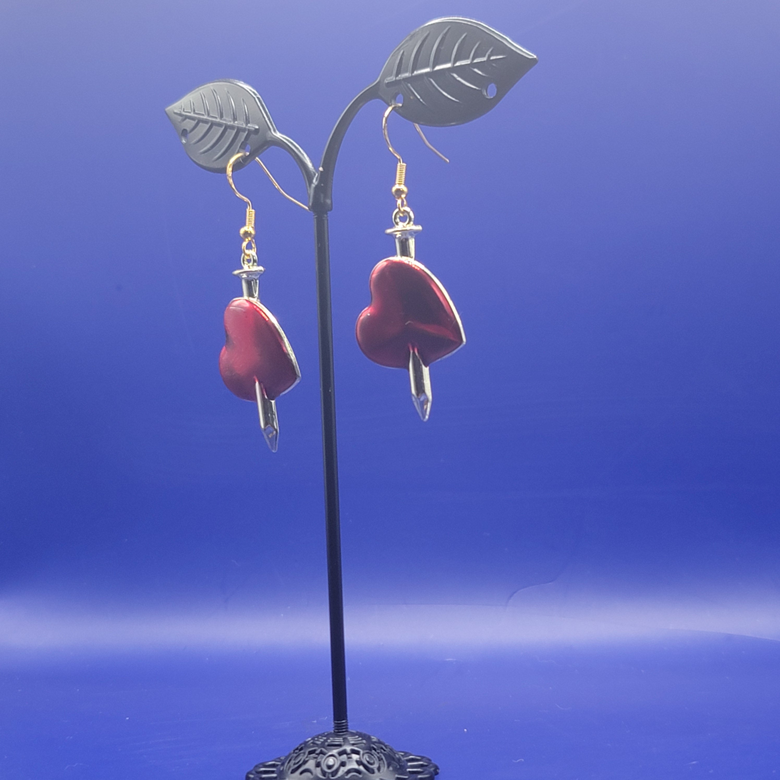 Heart earrings