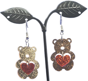 Bear earings