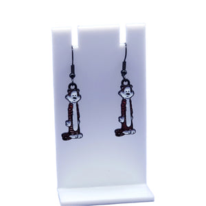 Cartoon tiger earrings