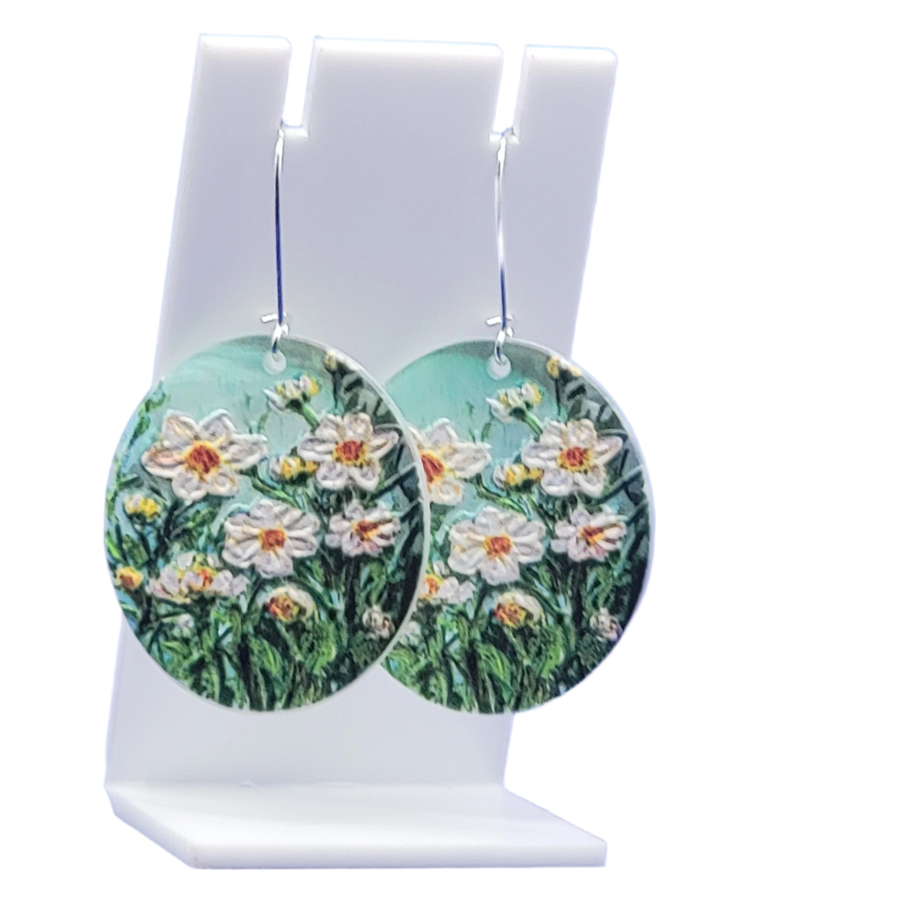 Flower earrings