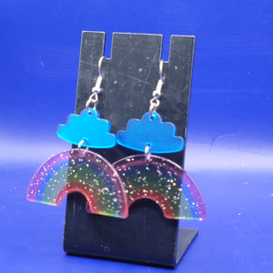 Rainbow earrings