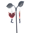 Devilish Heart Earrings