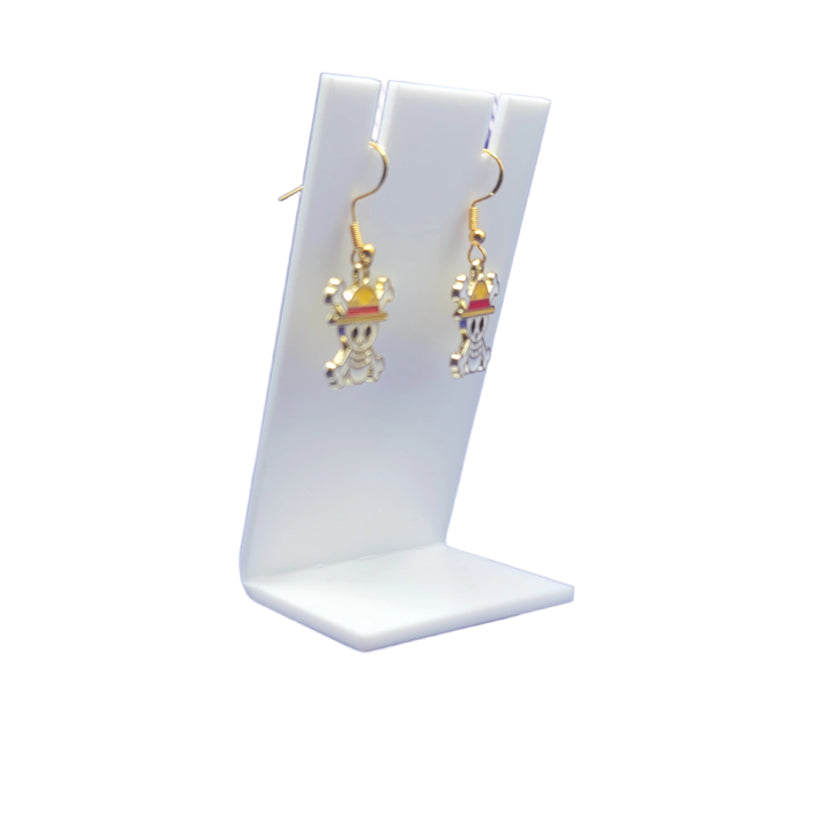 skull and cross bone earrings