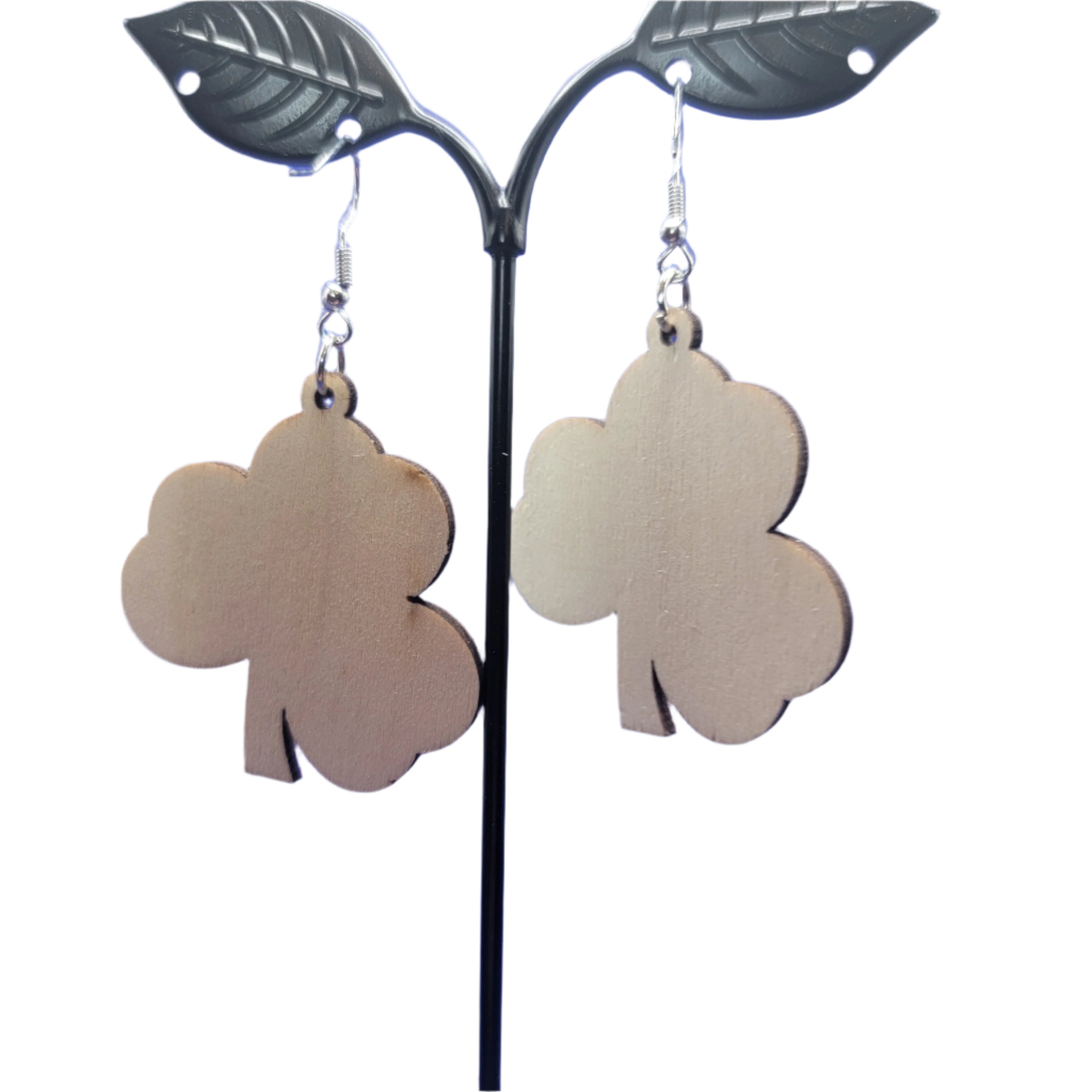 Three Leaf Clover Earrings