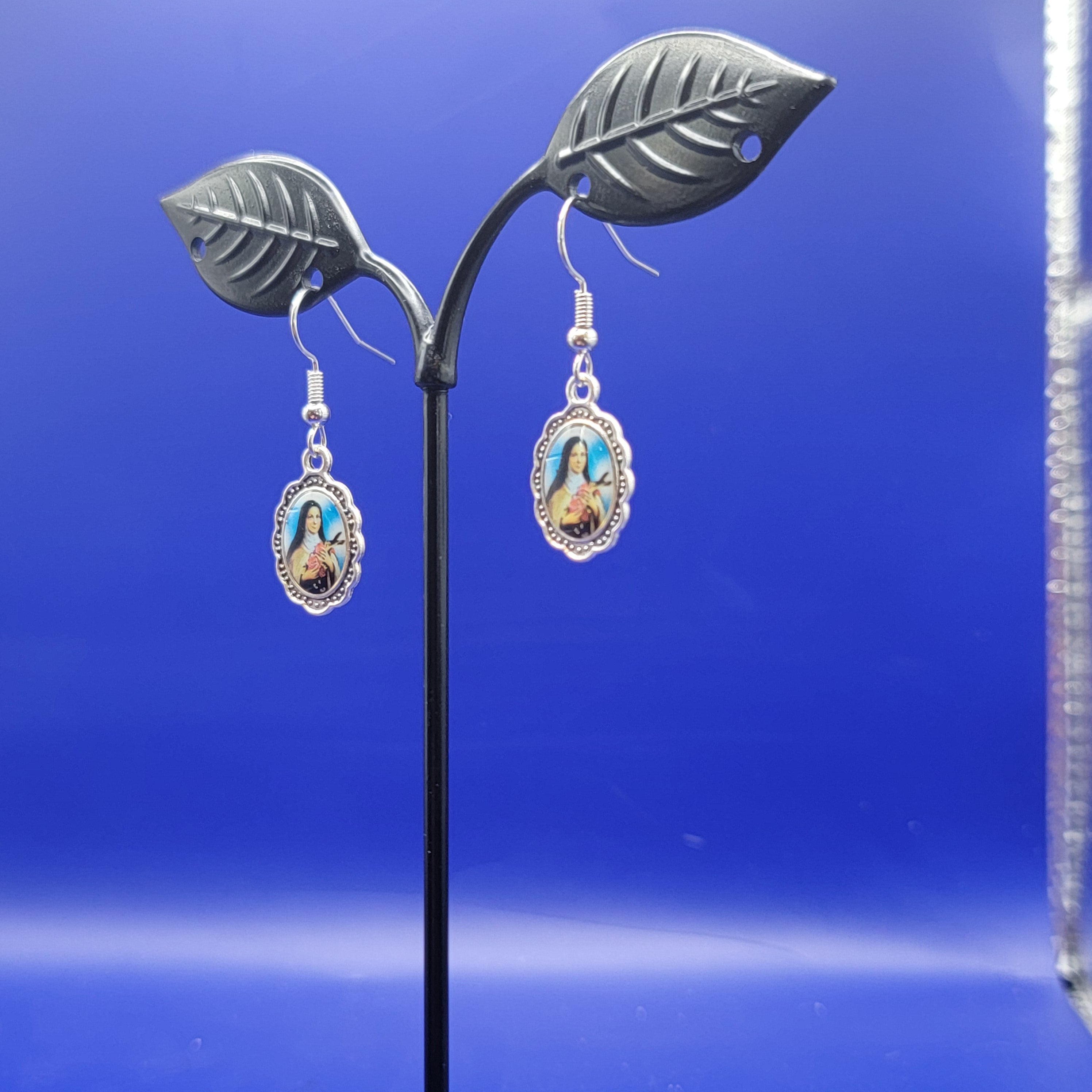 Virgin mary earings