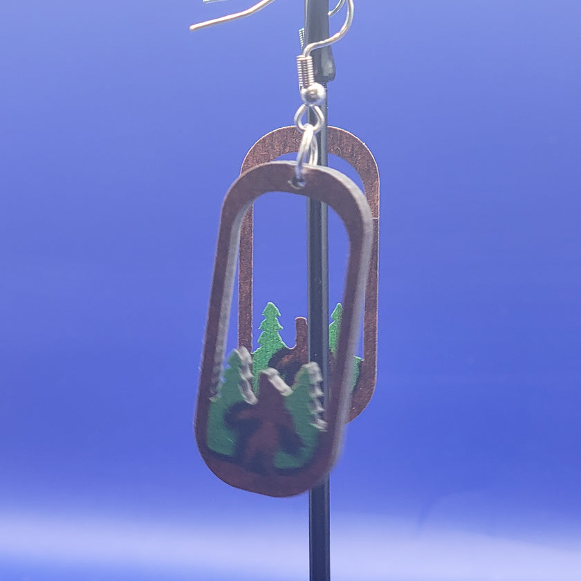 Sasquatch earings