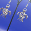 Sea turtle charm earings