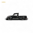 YM Model Volkswagen Beetle Pickup Truck FUSCUP Black 1:64