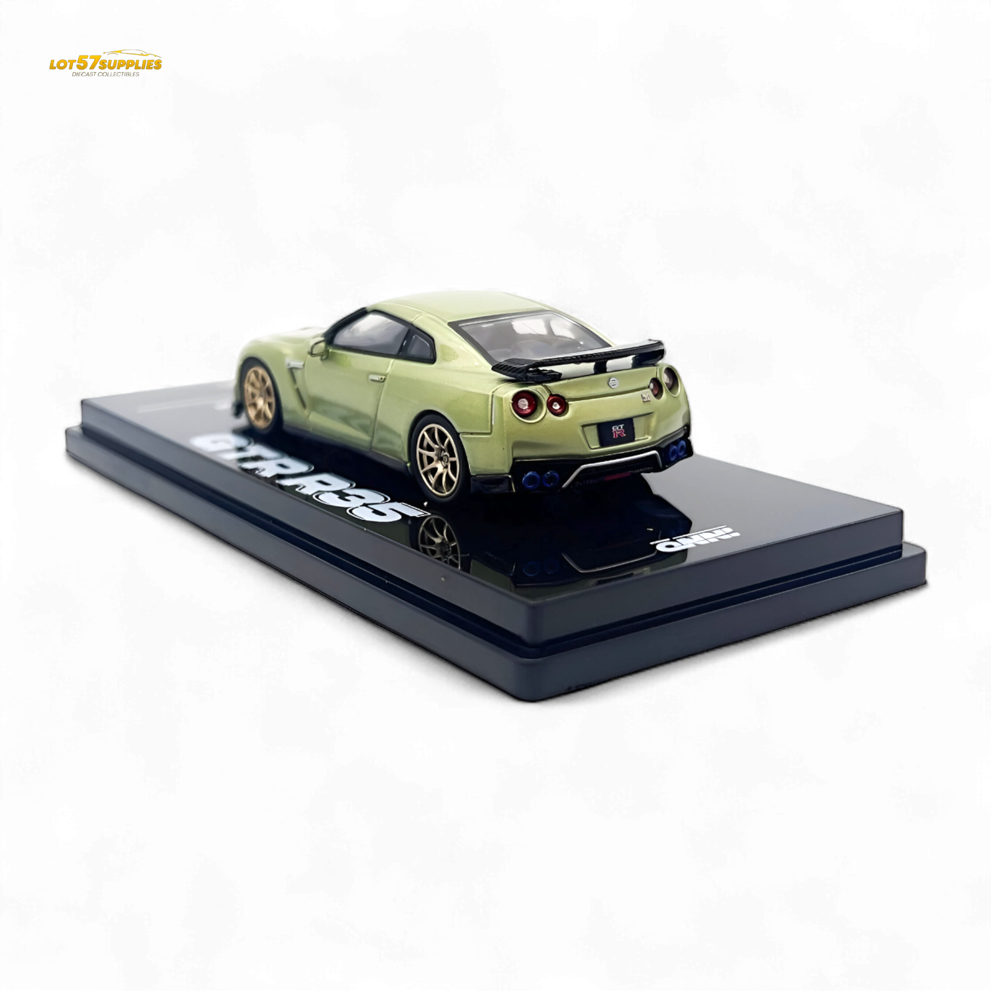 INNO64 Nissan Skyline GT-R R35 Millenium Jade 1:64 Diecast