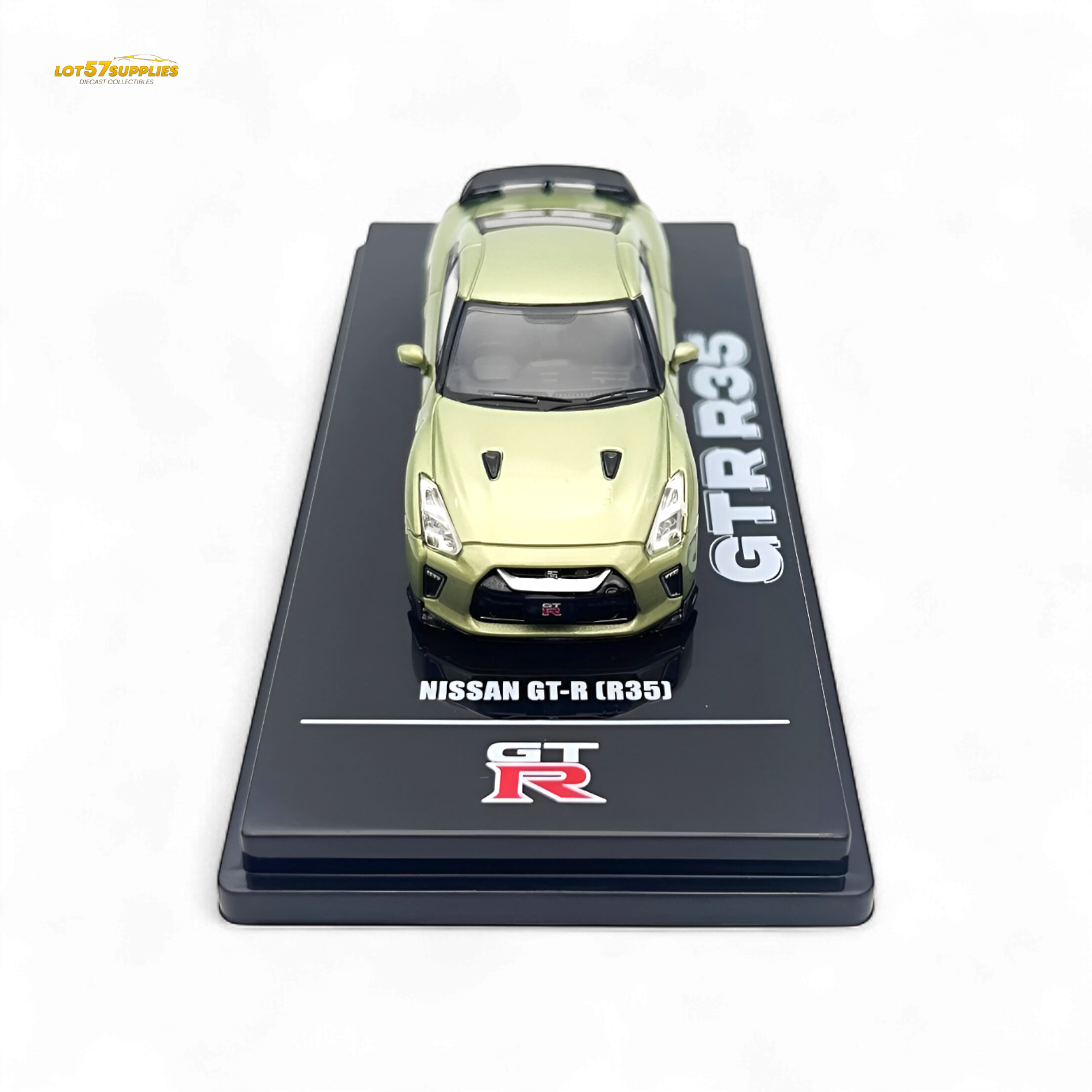 INNO64 Nissan Skyline GT-R R35 Millenium Jade 1:64 Diecast