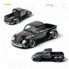 YM Model Volkswagen Beetle Pickup Truck FUSCUP Black 1:64