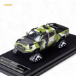 GCD Toyota Tacoma Snow Version Green Camo 1:64