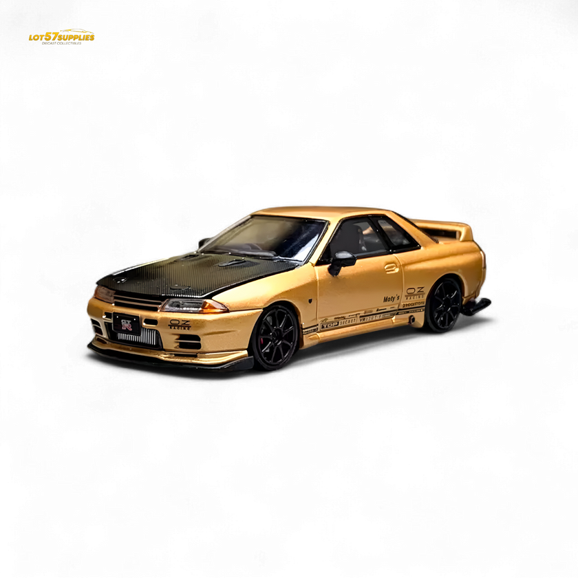 Focal Horizon Nissan Skyline GT-R R32 Top Secret Gold 1:64
