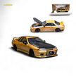 Focal Horizon Nissan Skyline GT-R R32 Top Secret Gold 1:64
