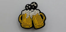 Beer Mugs Shoe Charms