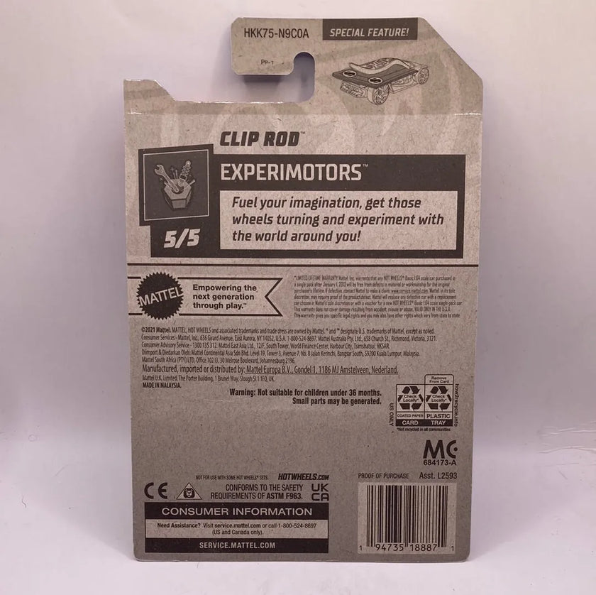 Hot Wheels Clip Rod Diecast