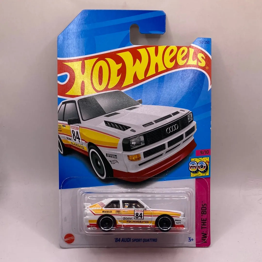 Hot Wheels 84 Audi Sport Quattro Diecast