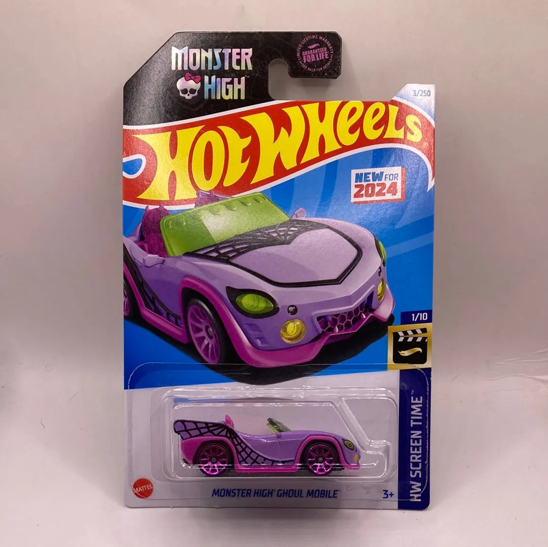 Hot Wheels Monster High Ghoul Mobile Diecast