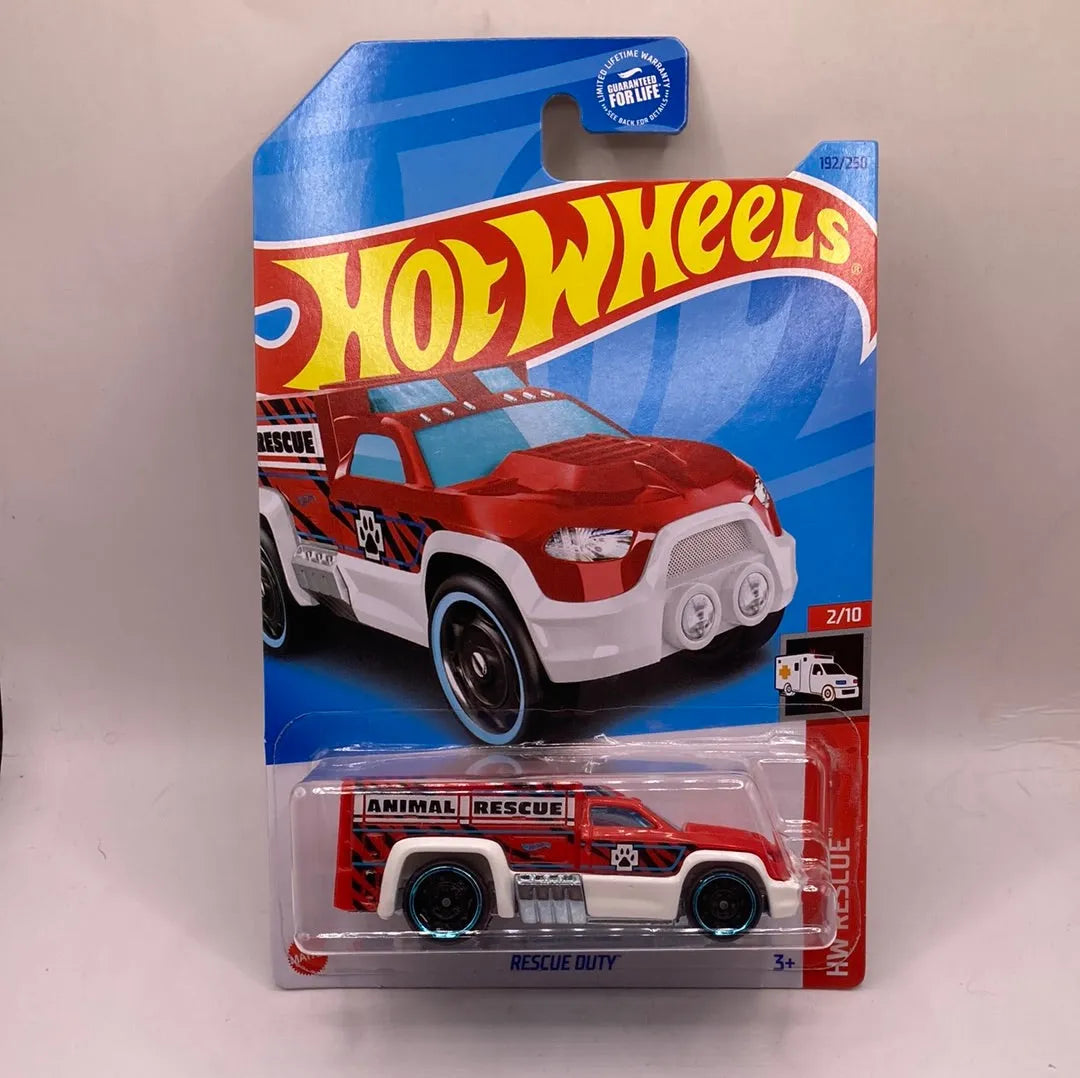 Hot Wheels Rescue Duty Diecast