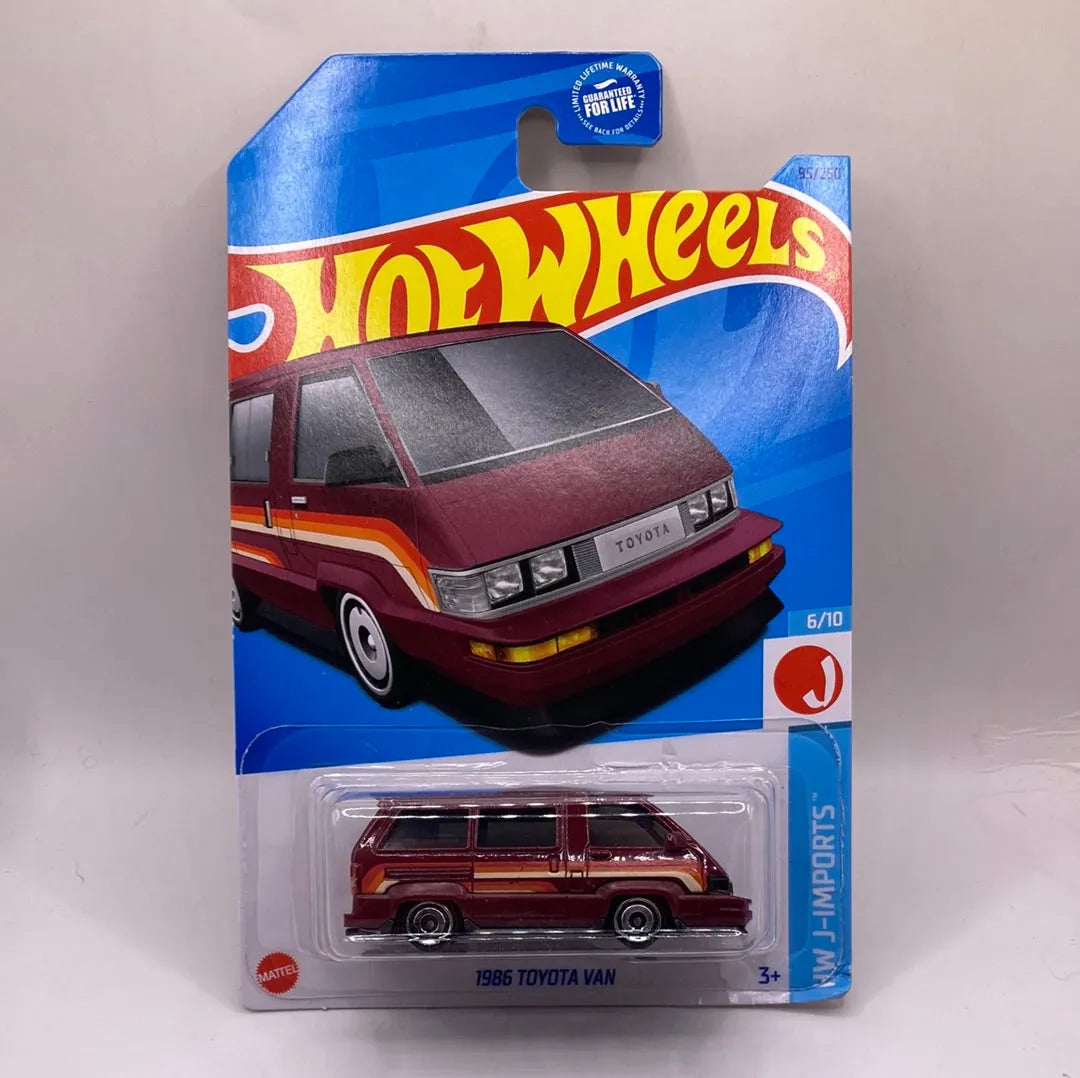 Hot Wheels 1986 Toyota Van Diecast